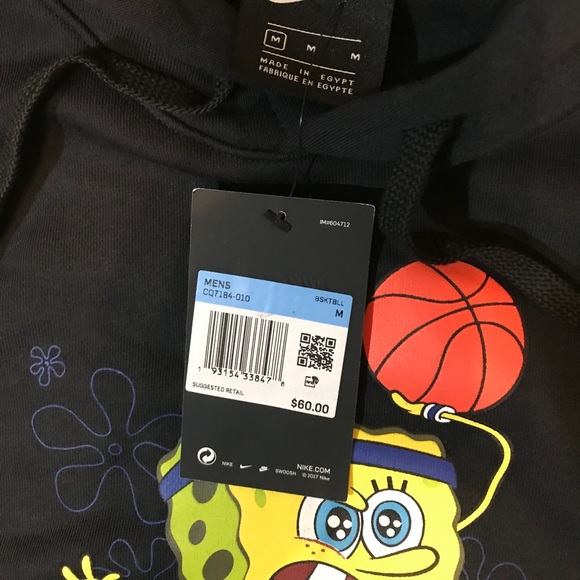 Nike Kyrie Spongebob Hoodie Size Medium - Picture 7 of 9